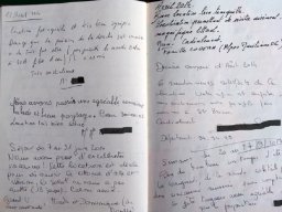 Photos du livre d'or